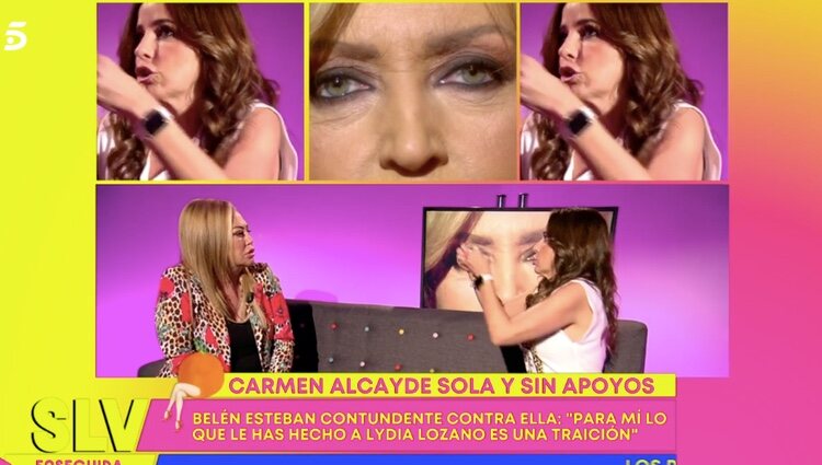 Belén y Carmen discuten sobre el tema | Foto: telecinco.es