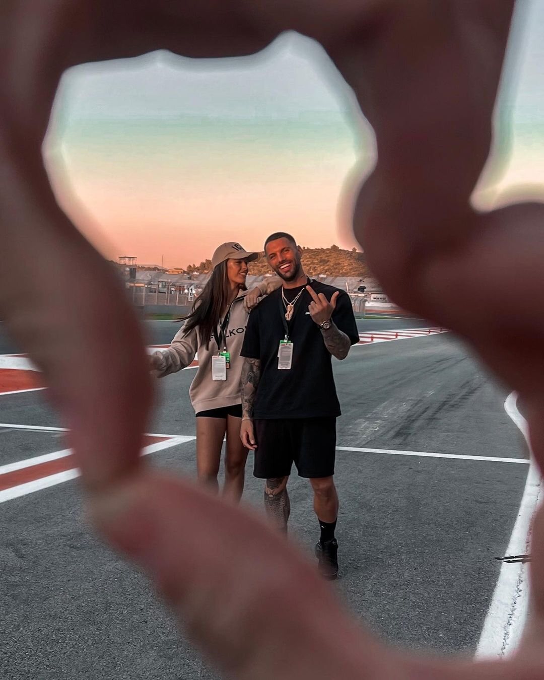 Albert Barranco y Tania Déniz en Valencia / Foto: Instagram