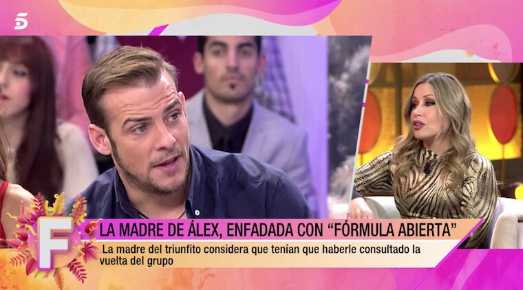 Verónica Romero habla de Álex Casademunt en 'Fiesta'/ Foto: telecinco.es