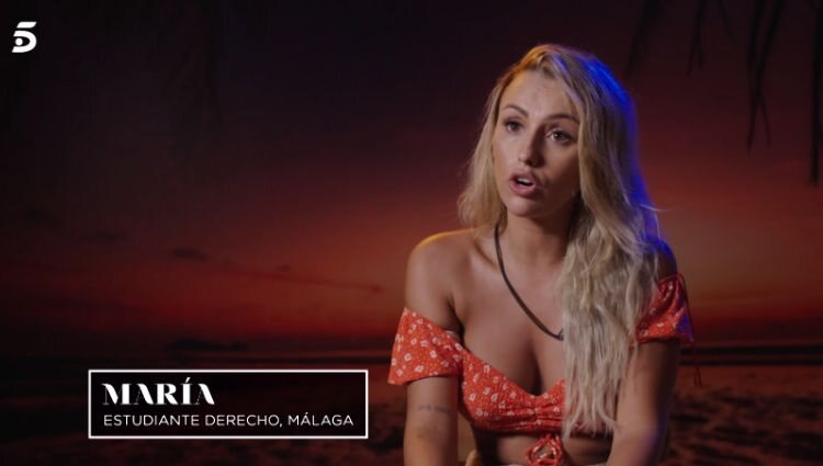 María habla sobre los miedos que tiene de su relación con David/ Foto: Telecinco