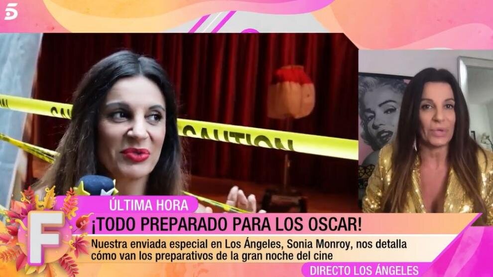 Sonia Monroy conecta con 'Fiesta'/ Foto: telecinco.es