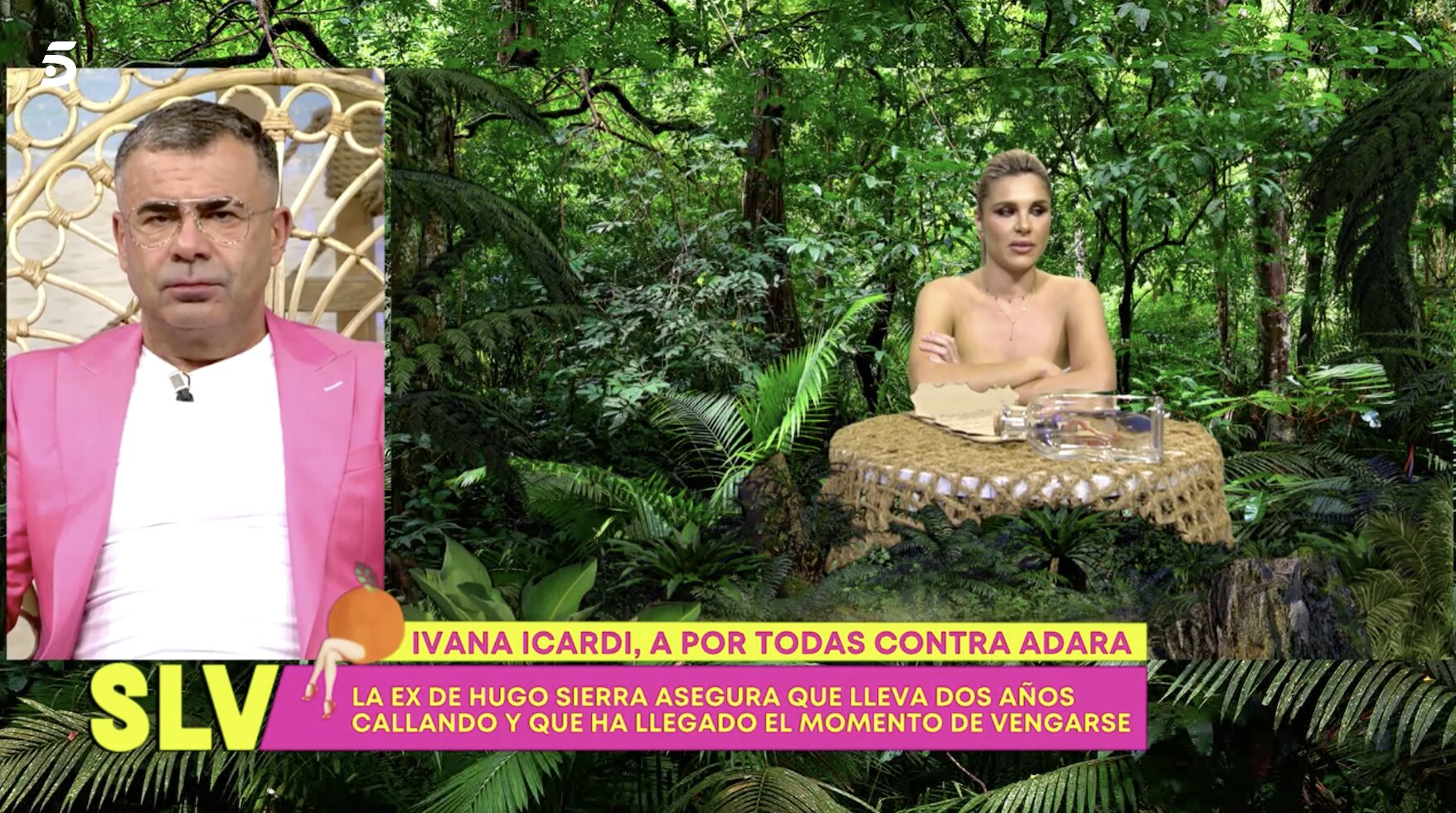 Ivana Icardi en 'Sálvame'/ Foto: telecinco.es