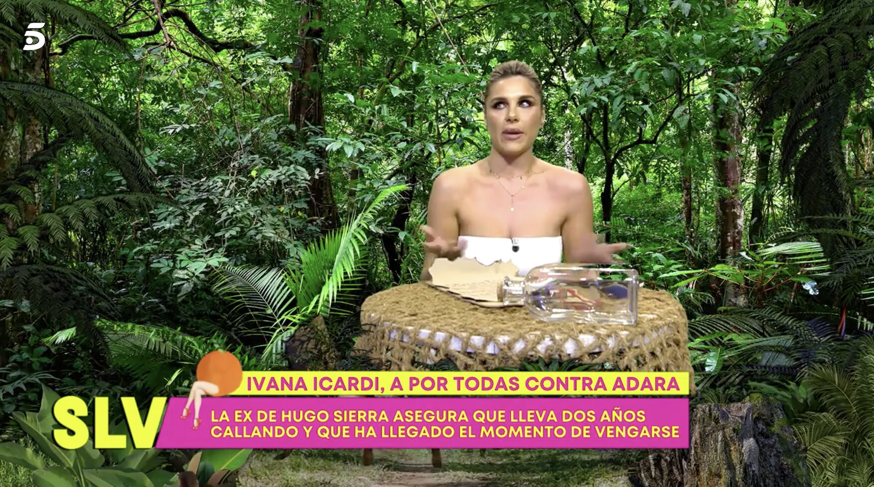 Ivana Icardi ataca a Adara Molinero en 'Sálvame'/ Foto: telecinco.es