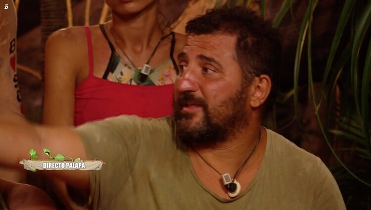 Sergio Garrido se salva de la expulsión en 'Supervivientes 2023' | Foto: Telecinco