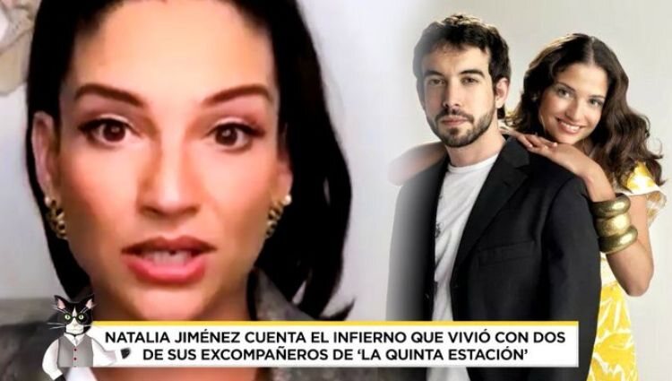 Natalia Jiménez habla de la vuelta de La Quinta Estación con su compañero Ángel/ Foto: Telecinco