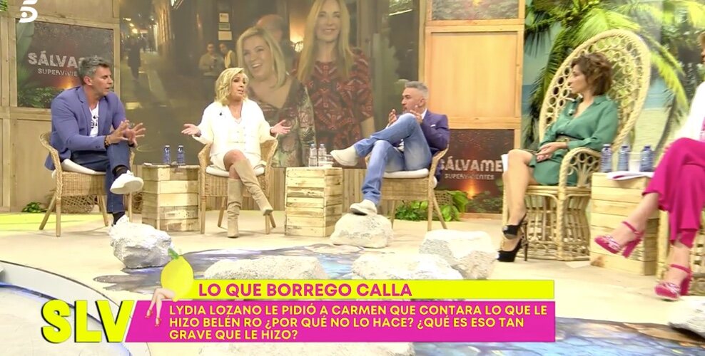 Carmen Borrego relata la discusión con Belén ro / Foto: Telecinco.es