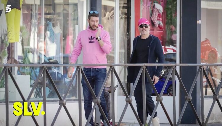 Kiko Hernández y Fran Antón el Día del Padre/ Foto: Telecinco