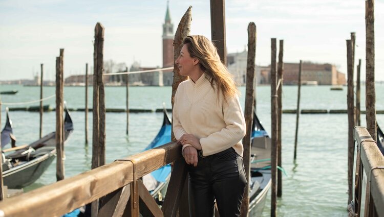 Eva García Saénz de Urturi en Venecia