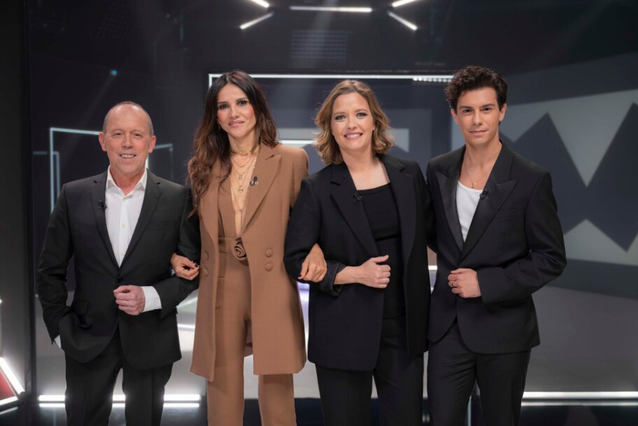 María Casado con los invitados del último programa/ Foto: La 2