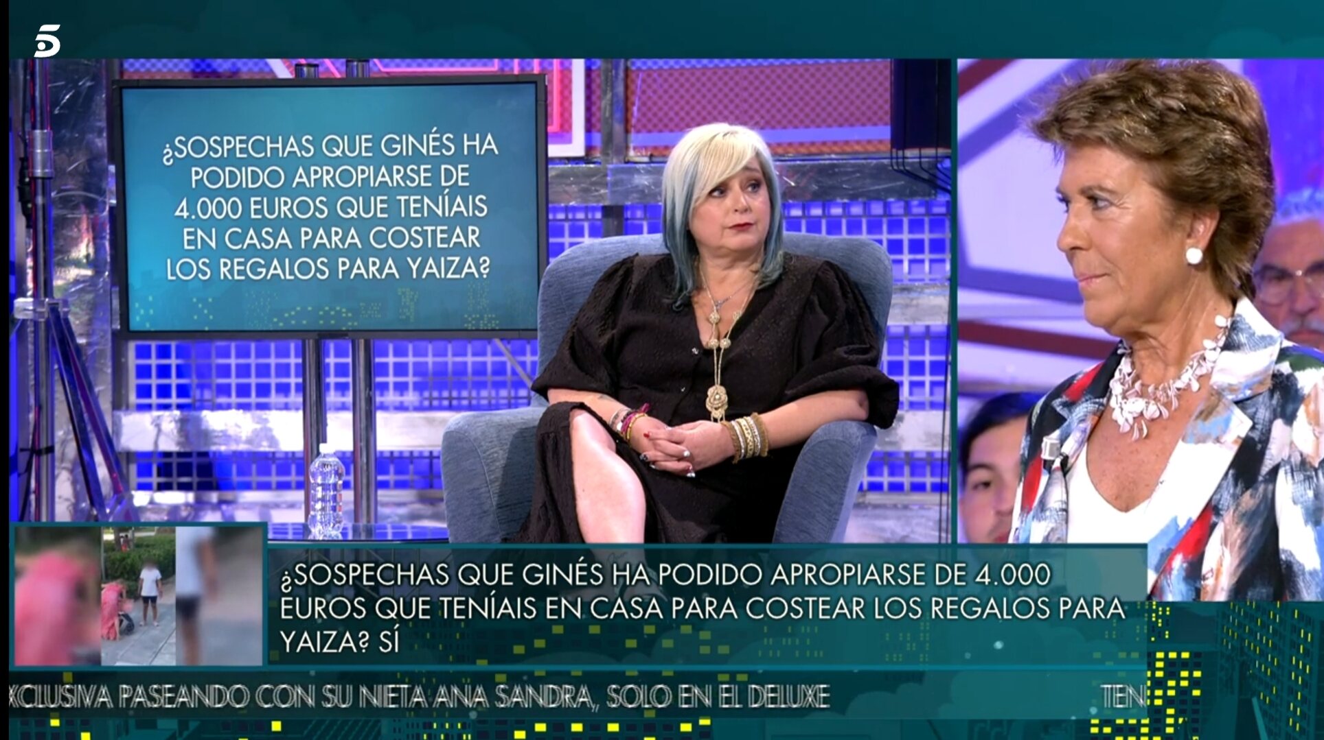 Isabel Hurtado en el 'Deluxe' / Foto: Telecinco.es