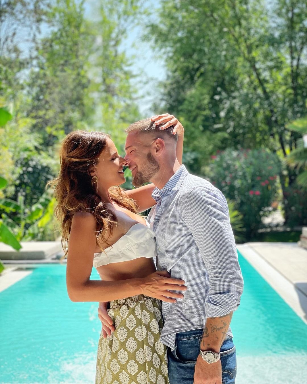 Marta Peñate y Tony Spina muy felices y enamorados/ Foto: Instagram