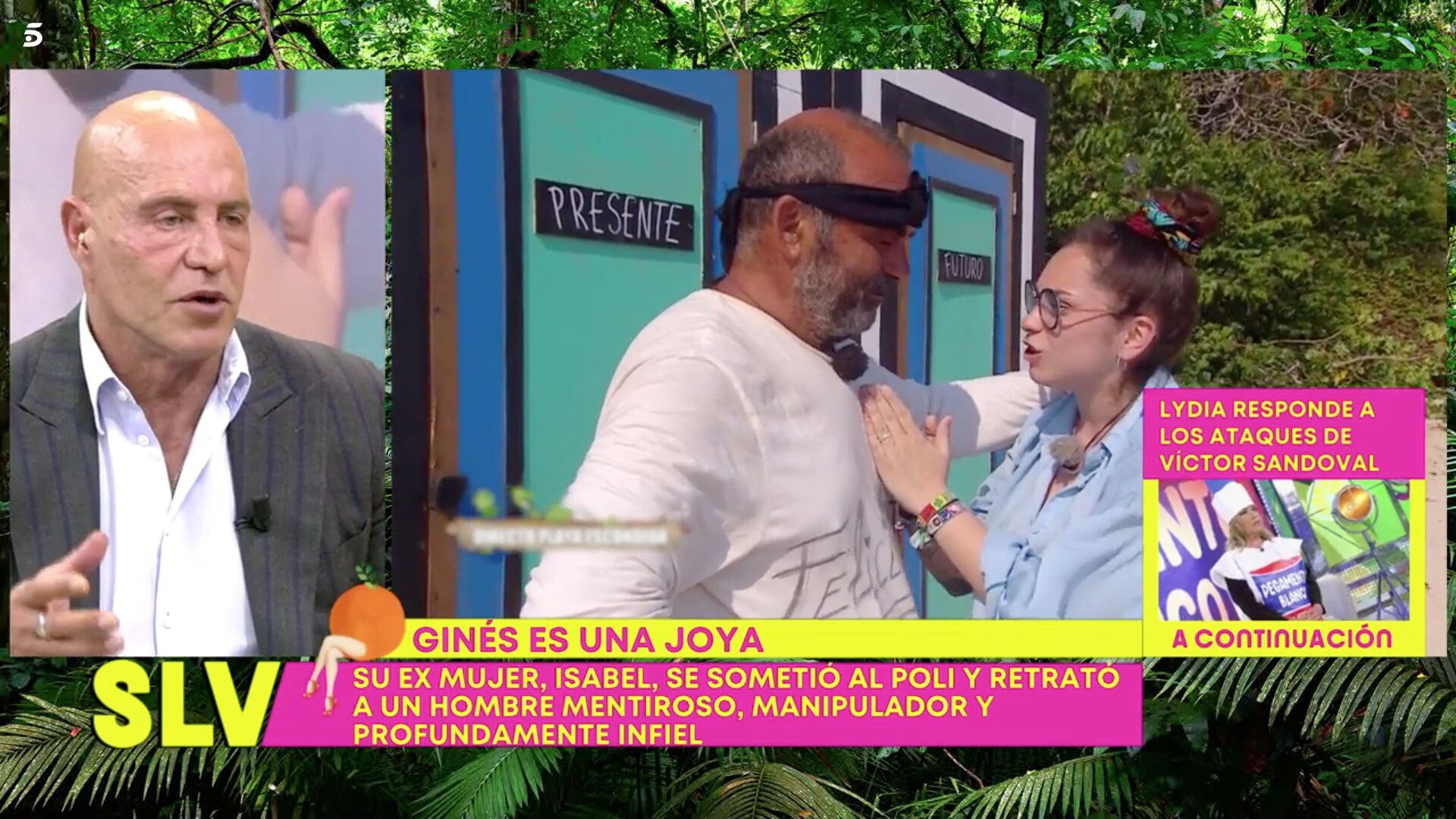 Ginés junto a su hija en Honduras / Foto: Telecinco.es