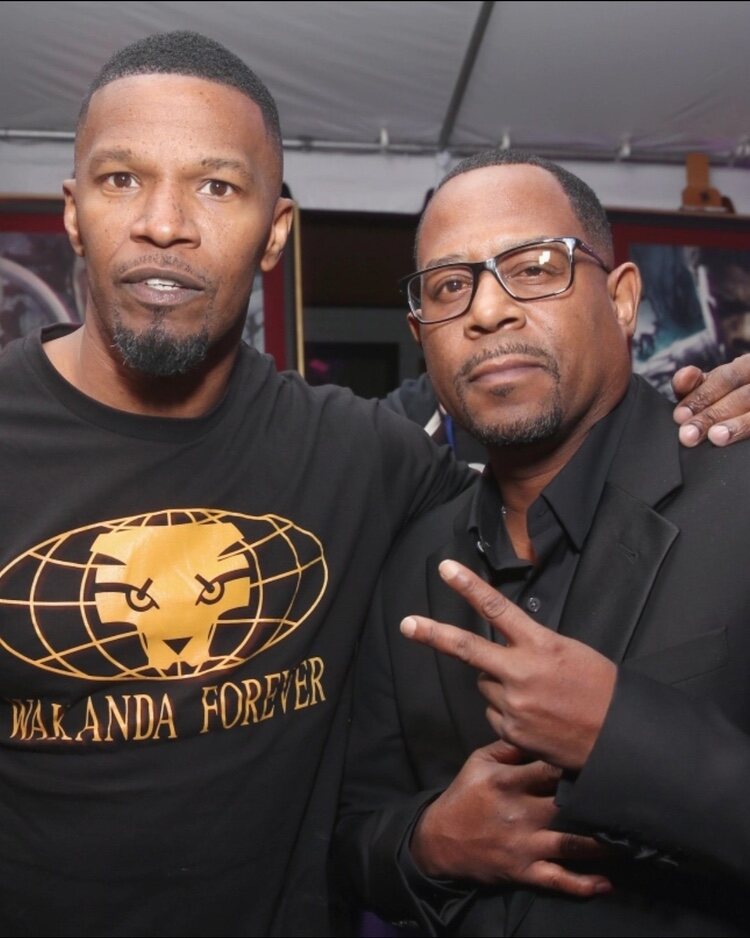 Jamie Foxx y Martin Lawrence | Instagram