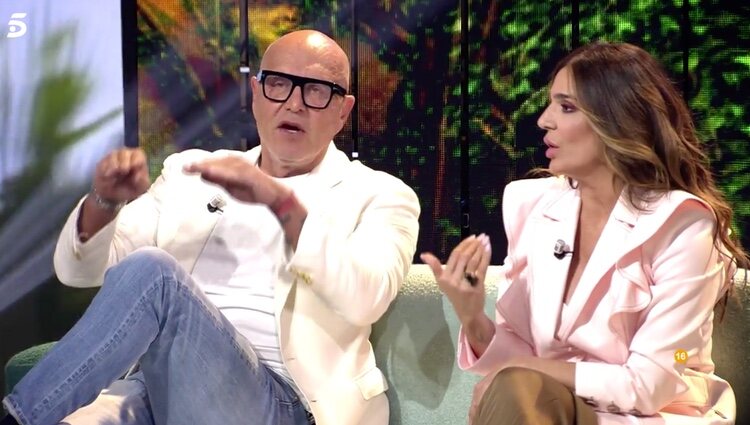 Raquel Bollo y Kiko Matamoros discuten en 'Supervivientes: Conexión Honduras'/ Foto: Telecinco