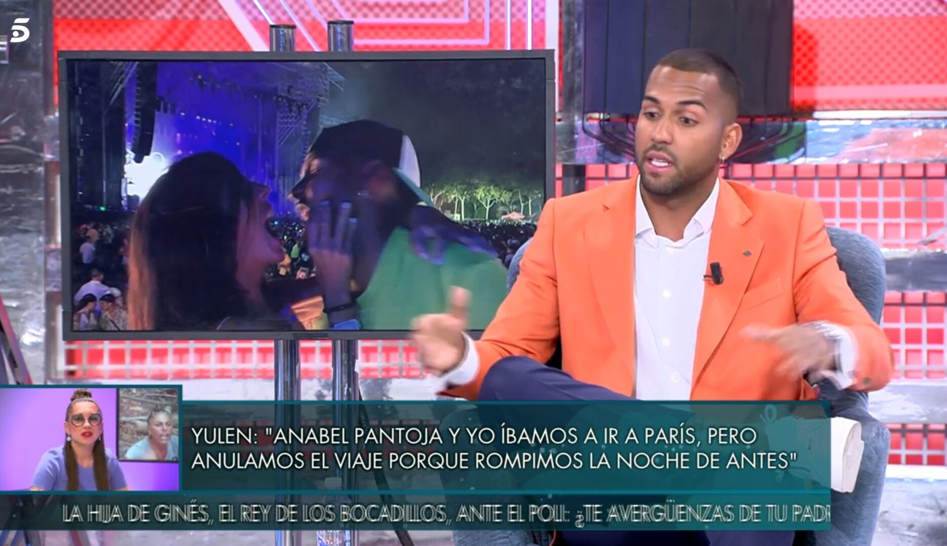 Yulen Pereira se desdice de sus palabras / Foto: Telecinco.es