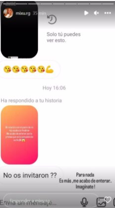 Michu explica que lo la han invitado a la Comunión/ Foto: Instagram