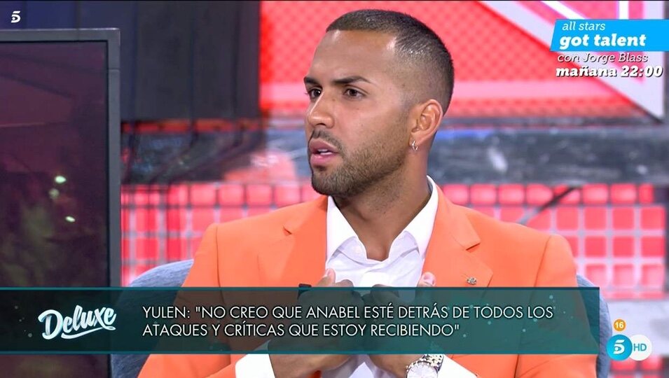 Yulen durante su entrevista | Foto: telecinco.es