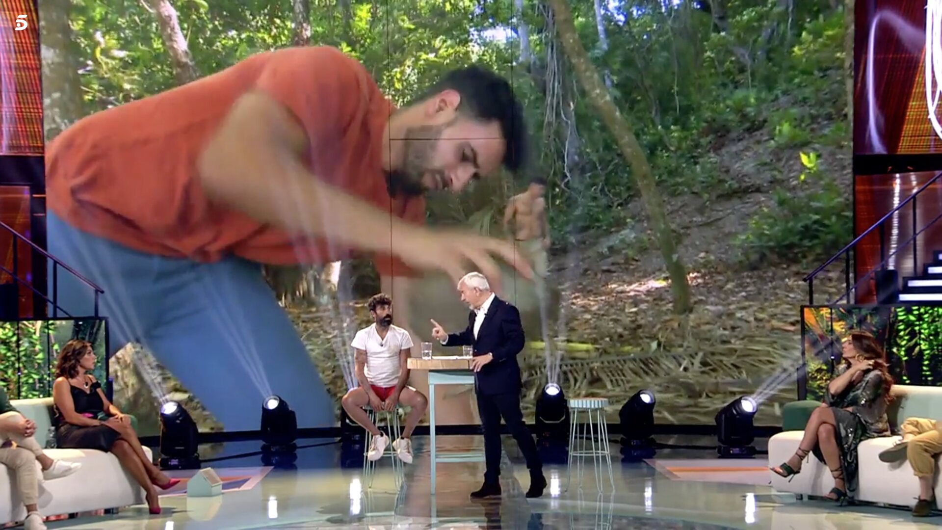 Diego Pérez en 'Supervivientes 2023' / Foto: Telecinco.es