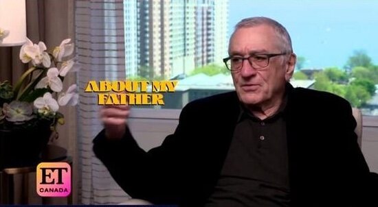 Robert de Niro en 'Entertainment Tonight Canada' / Foto: CBS Mornings