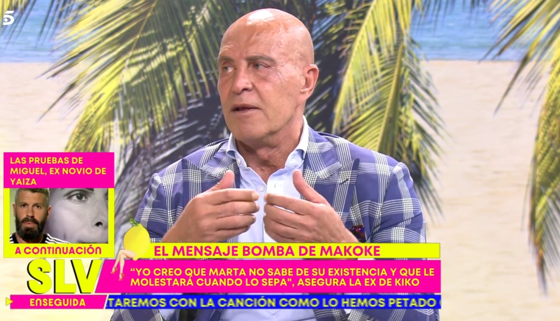 Kiko Matamoros habla de su pasado con Makoke / Foto: Telecinco.es