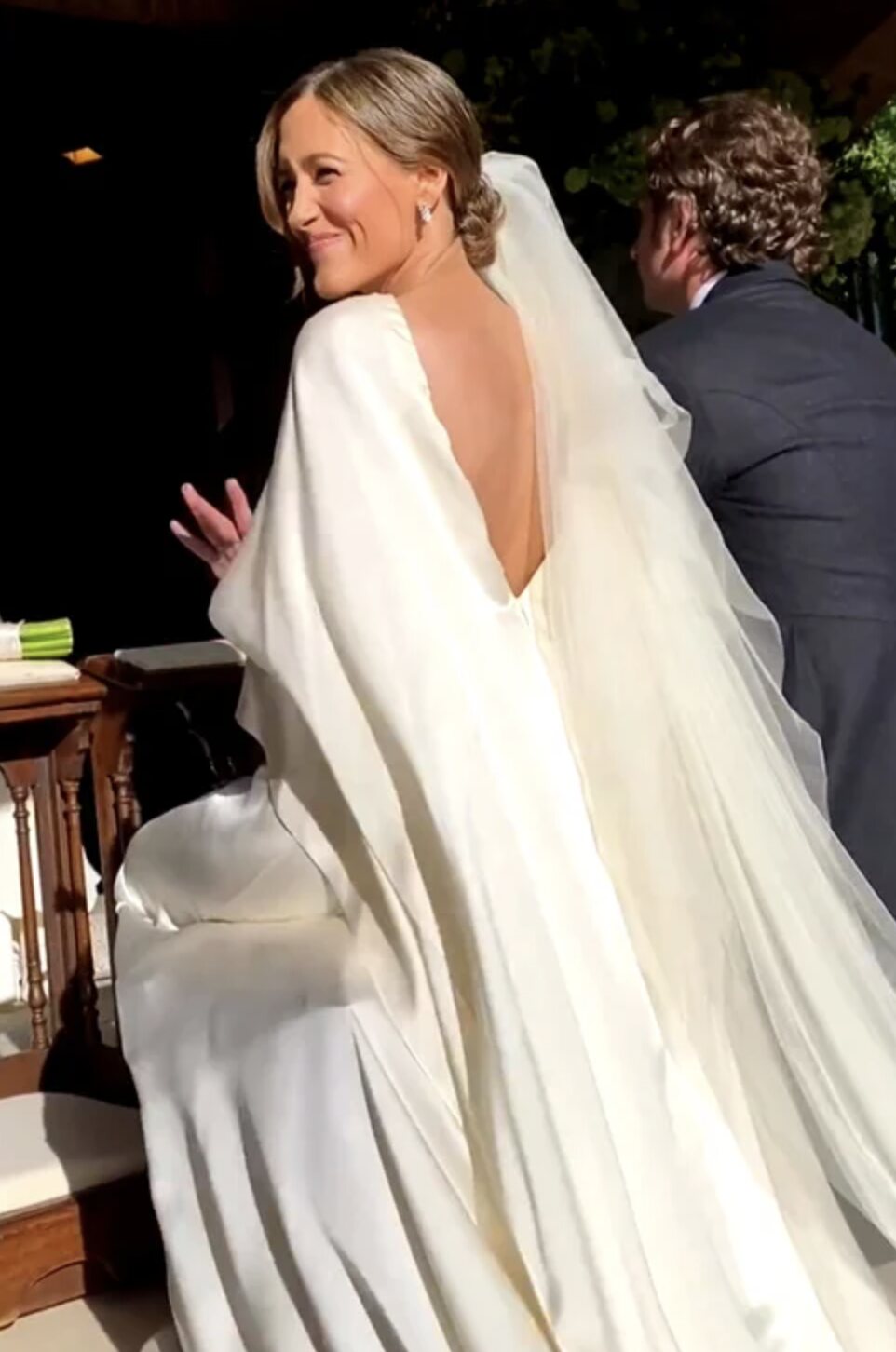 La hija de Cristina Cifuentes vestida de novia/ Foto: Instagram