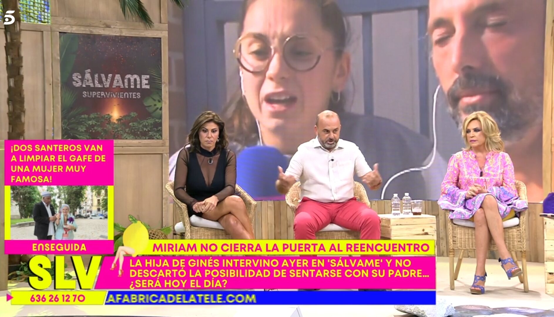 Ginés habla de su hija / Foto: Telecinco.es