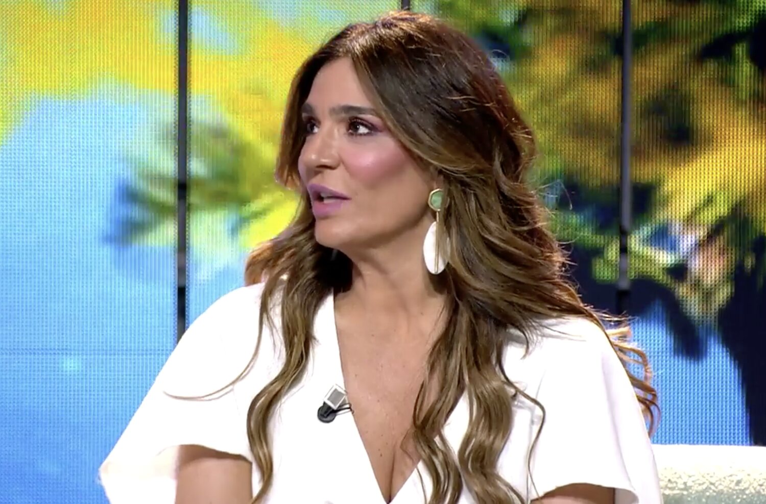 Raquel Bollo en ell plató de 'Supervivientes 2023'/ Foto: telecinco.es