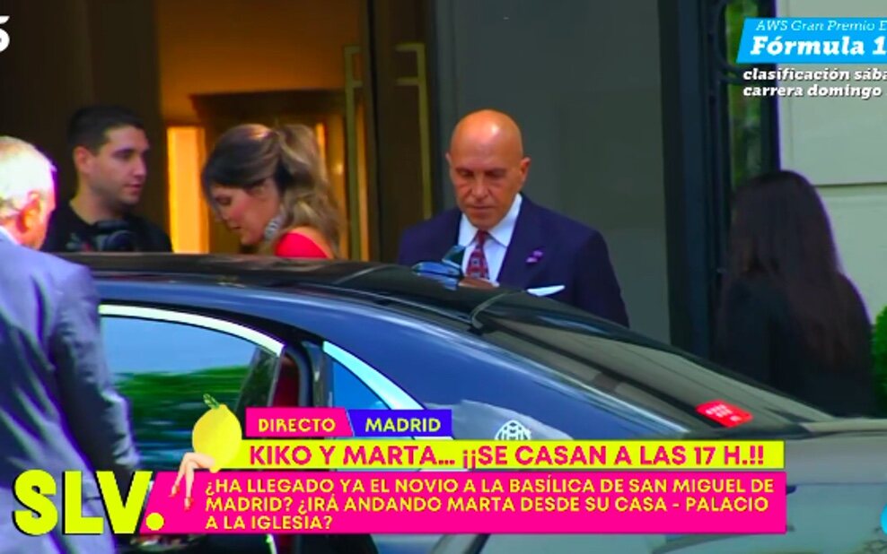 Kiko y Laura salen del hotel | Foto: telecinco.es