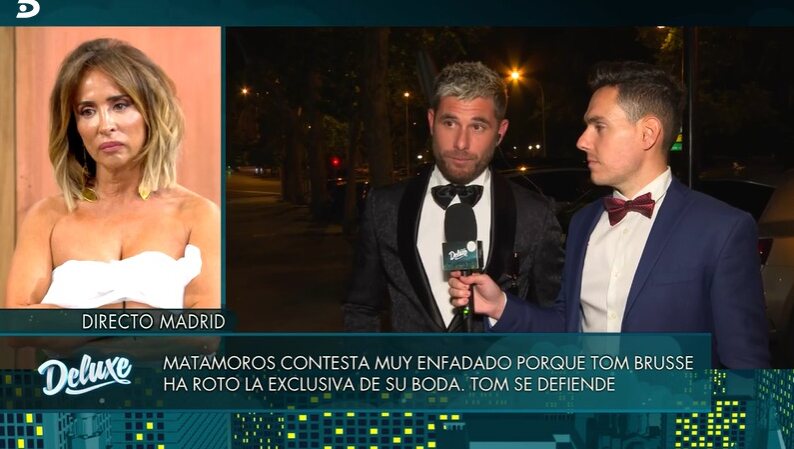 Tom Brusse ha dado la cara en el 'Deluxe'/ Foto: telecinco.es