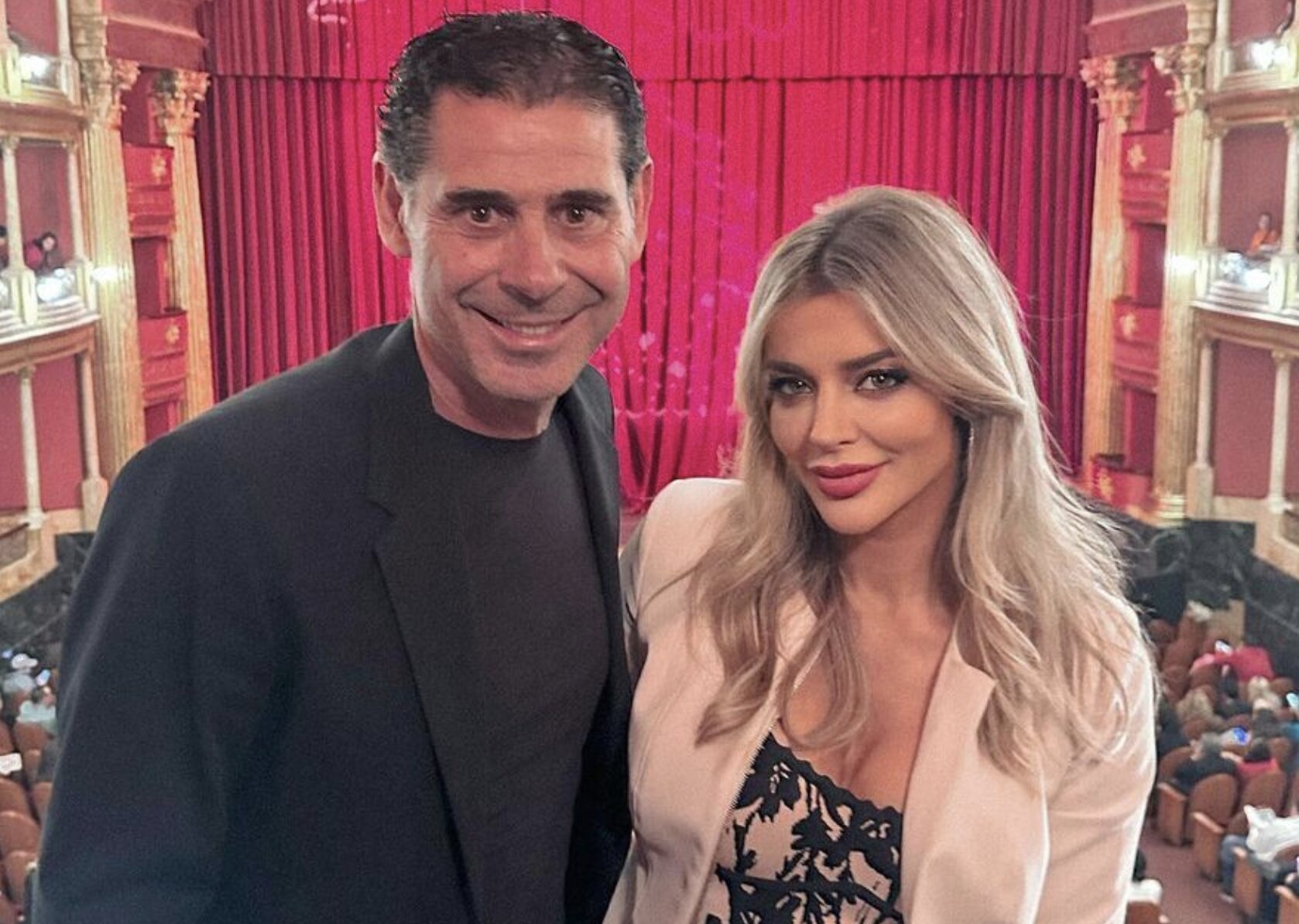 Fernando Hierro y Fani Stipkovic/ Foto: Instagram