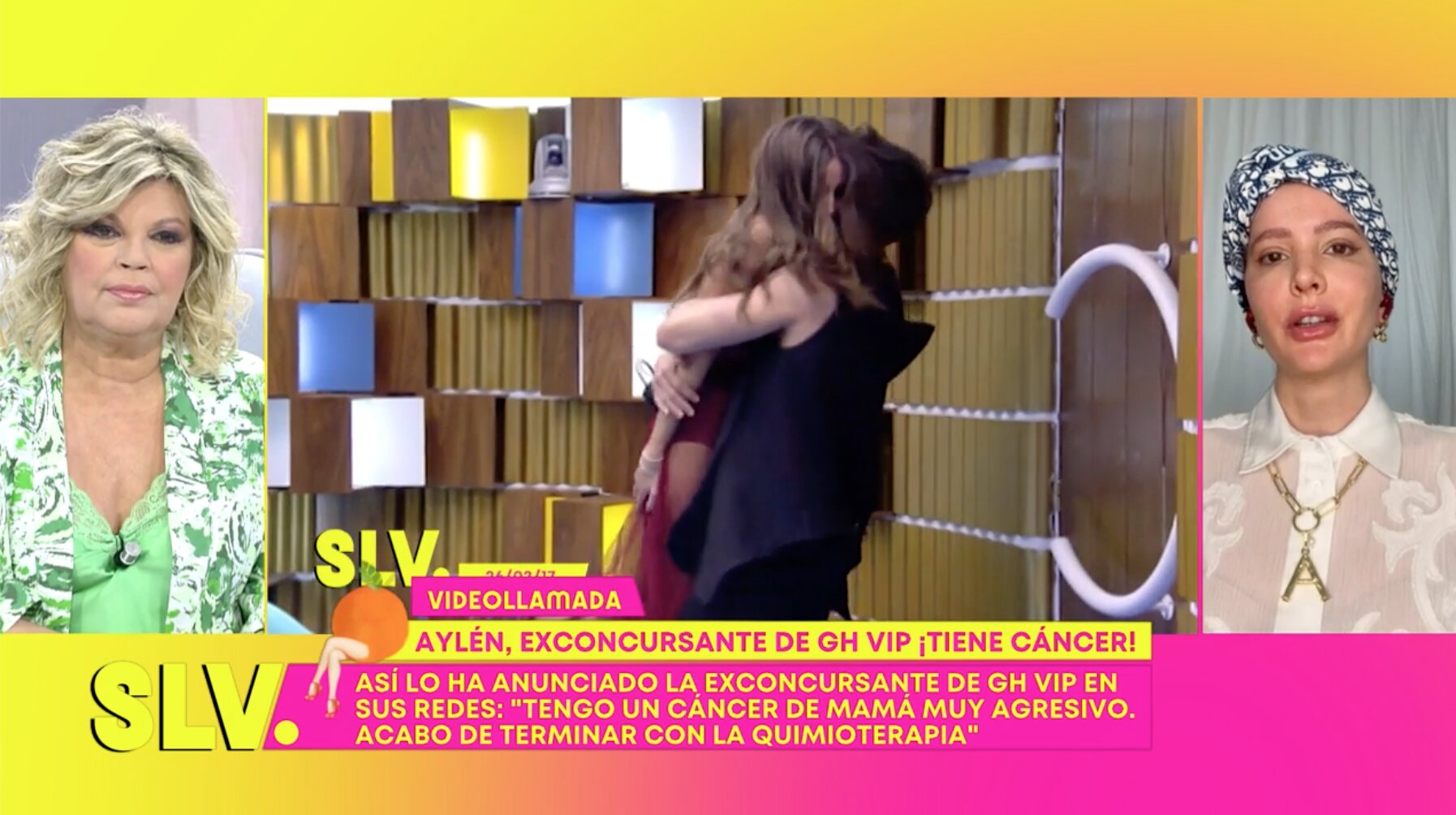 Aylen Milla ha hablado en 'Sálvame' del cáncer que padece | Foto: Telecinco.es