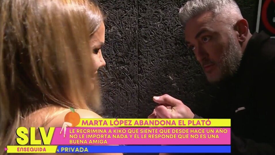 El emotivo momento de Kiko y Marta | Foto: telecinco.es