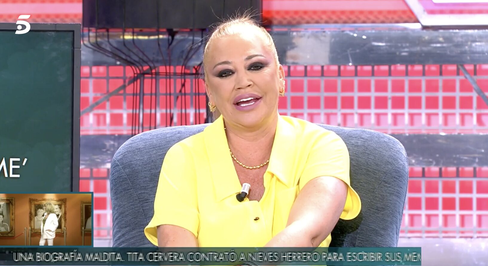 Belén Esteban fue muy sincera en su último 'PoliDeluxe' | Foto: Telecinco.es