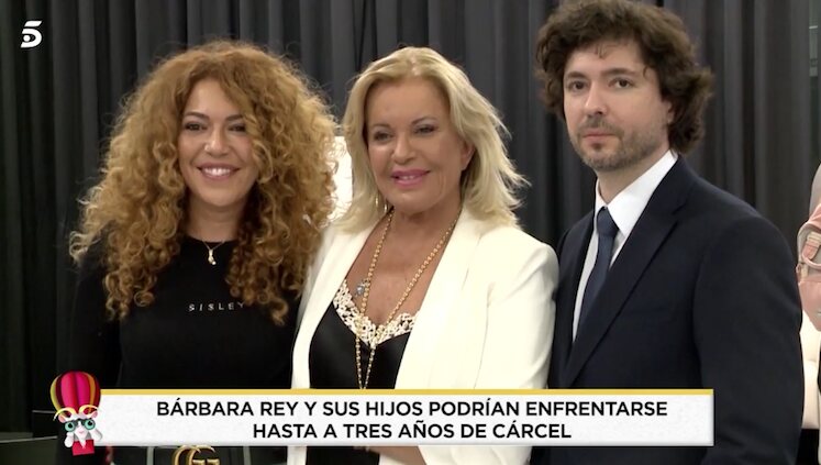 Bárbara Rey y sus hijos podrían ir a la cárcel/ Foto: telecinco.es