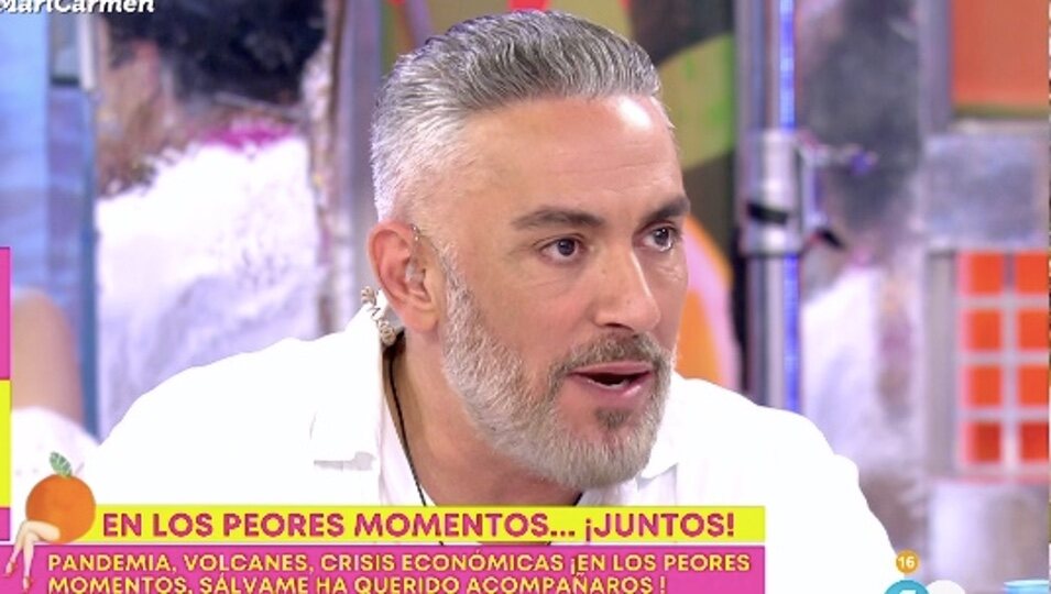 Kiko Hernández en el último 'Sálvame' | Foto: telecinco.es