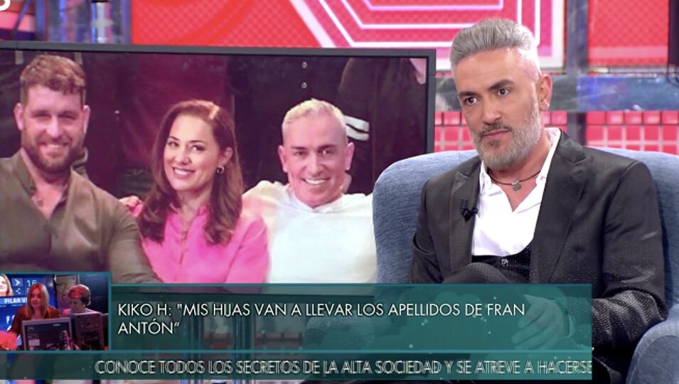 Kiko Hernández habla de sus hijas | Foto: telecinco.es