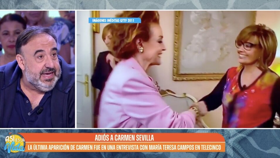 Yusan habla de María Teresa Campos | Foto: telecinco.es