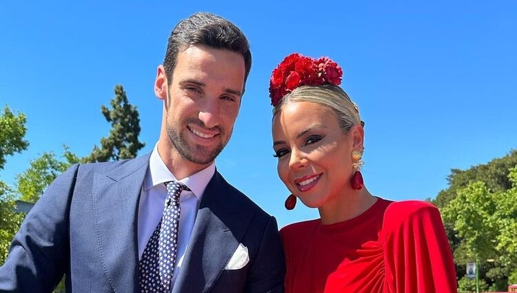 Sergio Rico acudió junto a su mujer a El Rocío, donde tuvo el accidente | Foto: Instagram