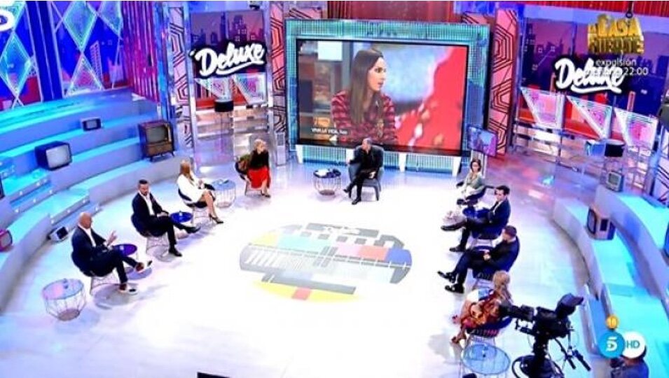 El plató del Deluxe | Foto: telecinco.es