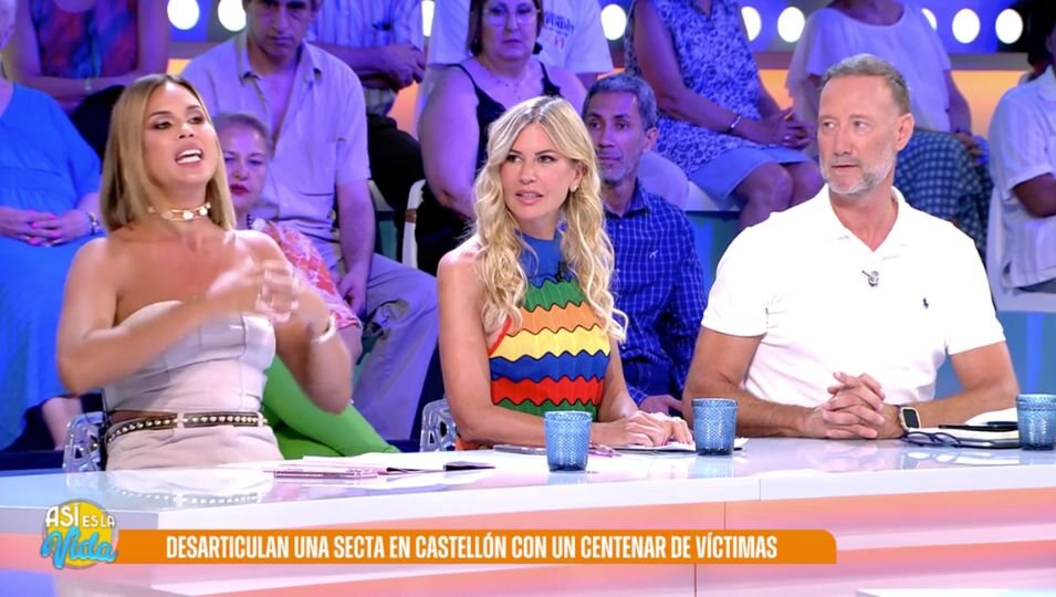 Raquel Arias cuenta que fue víctima de una secta en 'Así es la vida' | Foto: Telecinco.es