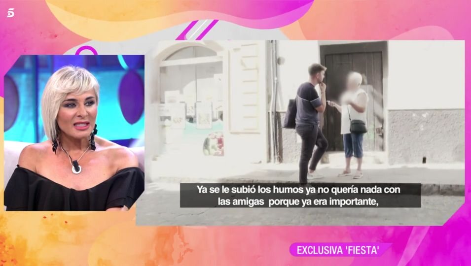 Ana María Aldón oye la opinión de sus vecinos sobre ella | Foto: Telecinco.es