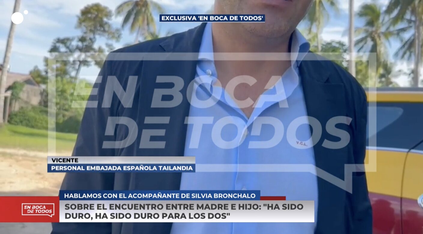 Vicente Cacho, sobre lo que opina Silvia Bronchalo de su hijo Daniel Sancho | Foto: Cuatro.com