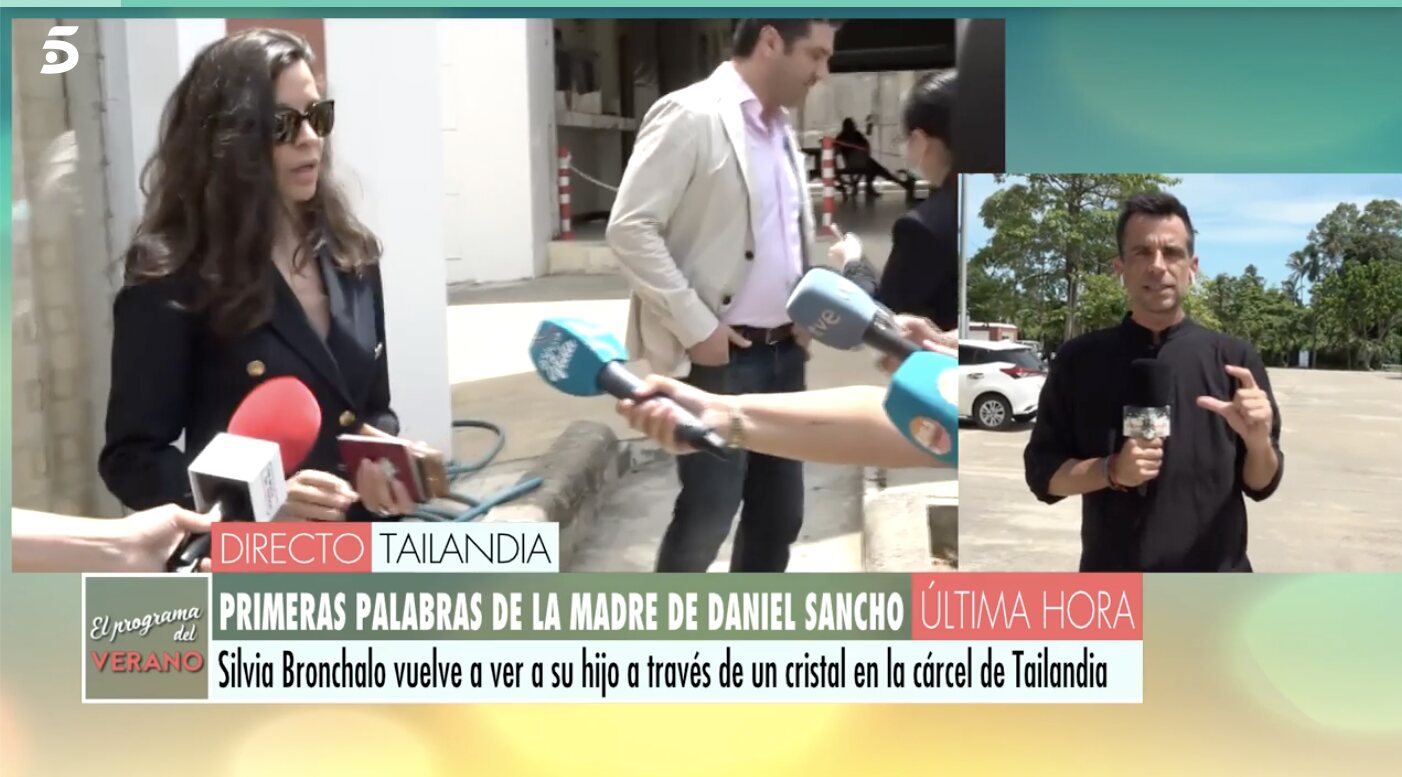 Silvia Bronchalo ha visitado ya dos veces a su hijo Daniel Sancho en prisión | Foto: Telecinco.es