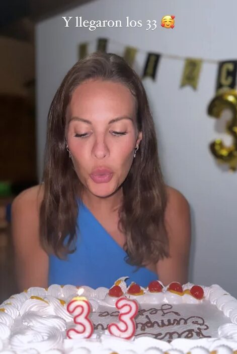 Jessica Bueno celebrando su 33 cumpleaños/ Foto: Instagram