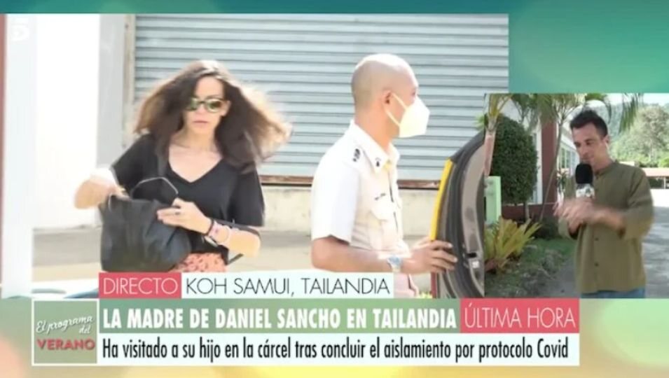 Silvia Bronchalo saliendo de la cárcel tras visitar a su hijo | Foto: 'El programa del verano'