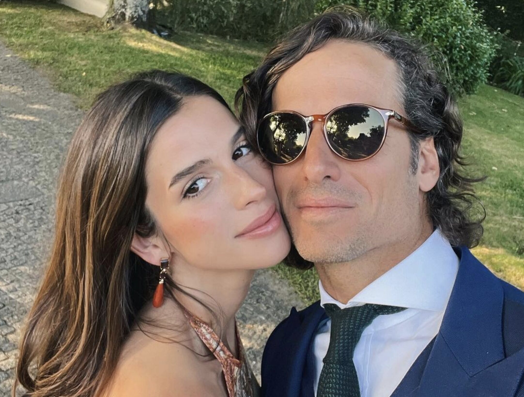 Sandra Gago y Feliciano López/ Foto: Instagram