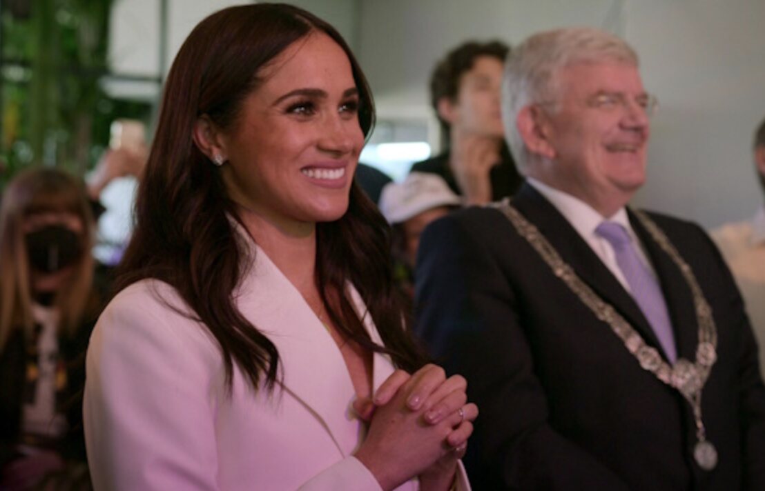 Meghan Markle en un fotograma de 'Heart of Invictus'