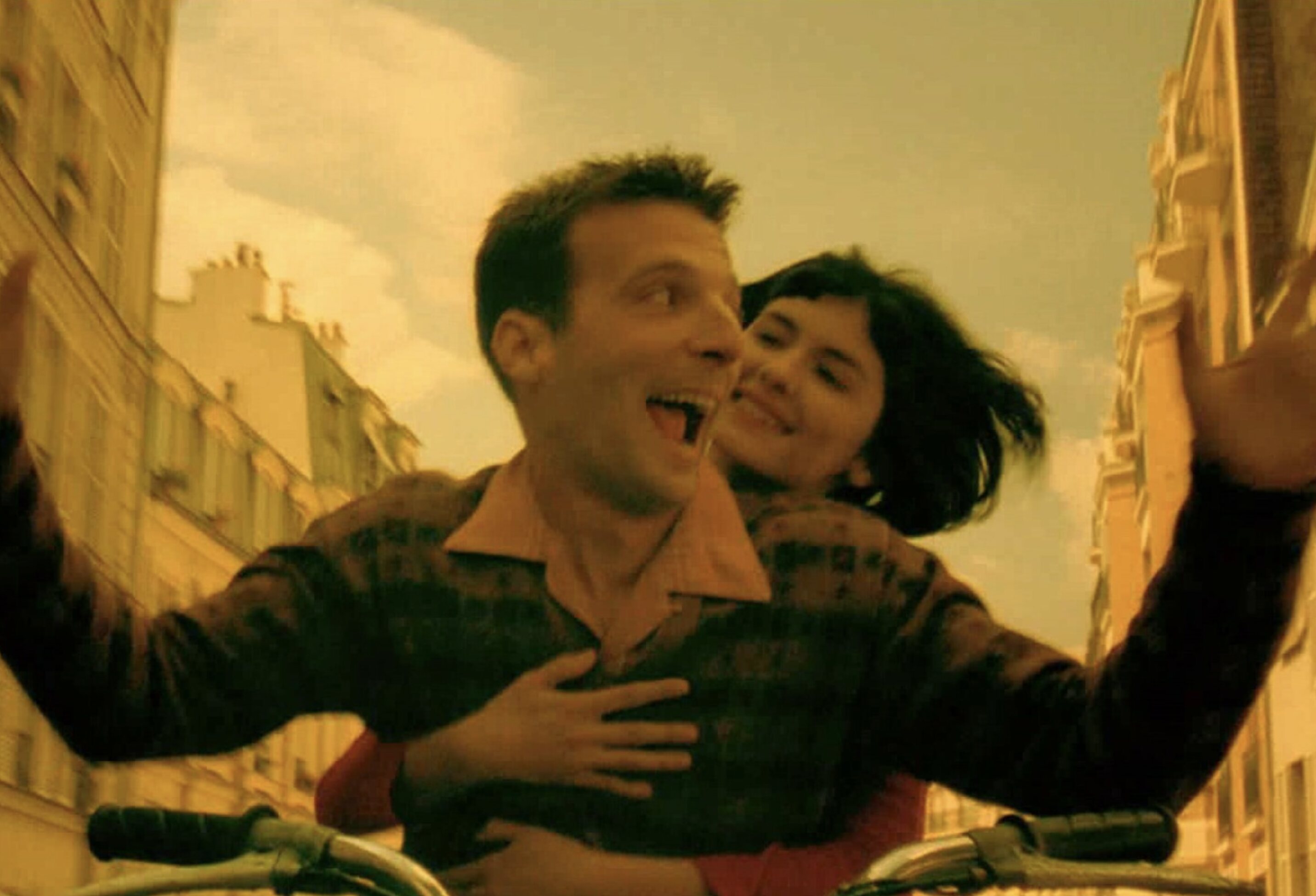 Mathieu Kassovitz junto a Audrey Tautou en un fotograma de 'Amélie'