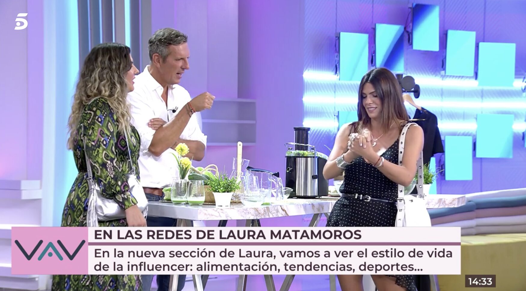 Laura Matamoros debuta como colaboradora de 'Vamos a ver'/ Foto: telecinco.es