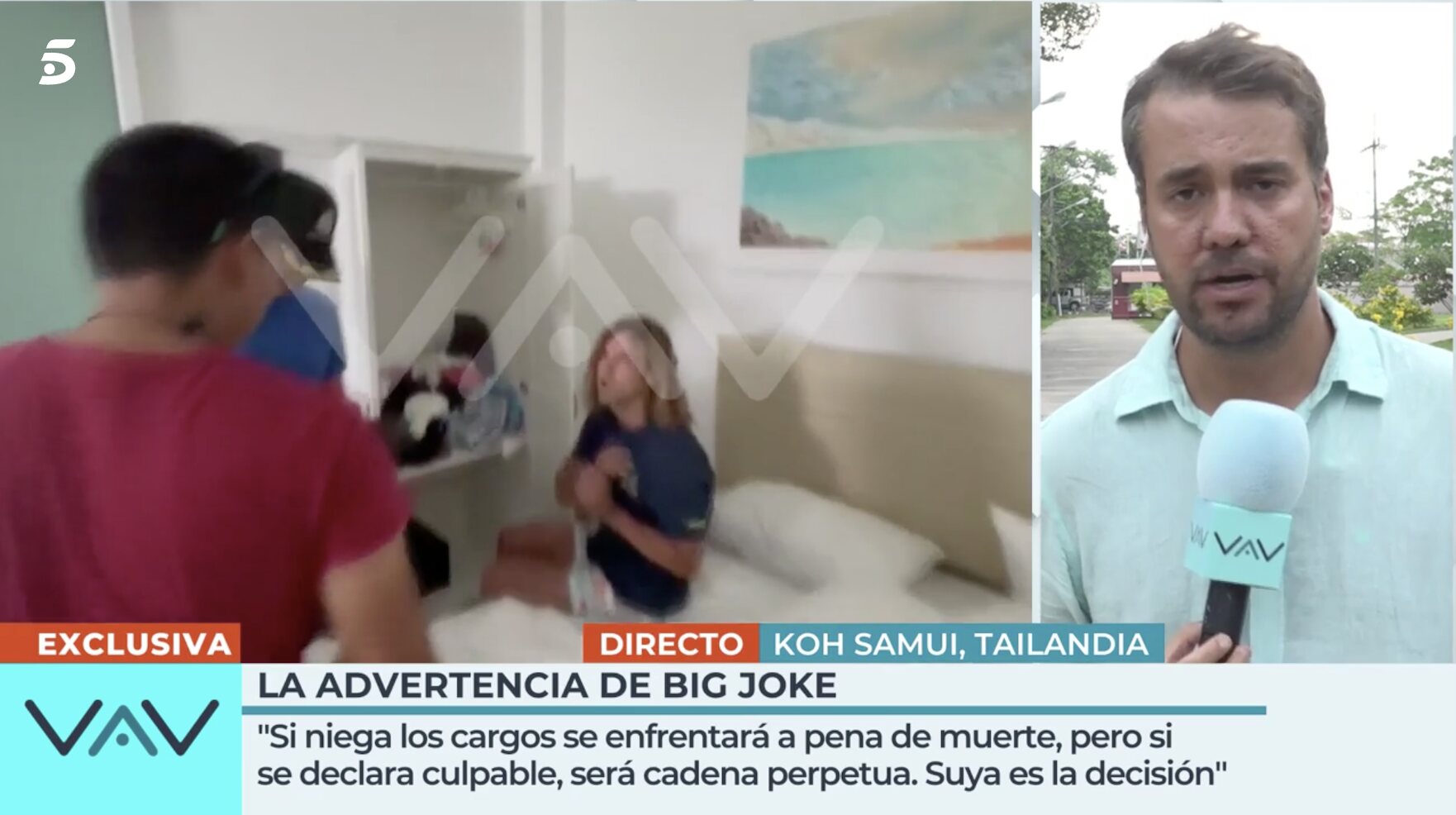 Big Joke habla sobre Daniel Sancho en 'Vamos a ver'/ Foto: telecinco.es